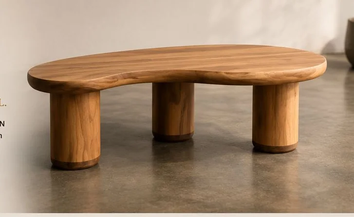 Table basse NATURA au design organique